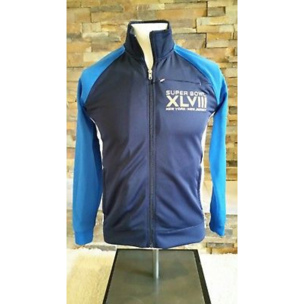 Superbowl XLVIII Youth Zip Up Jacket Small